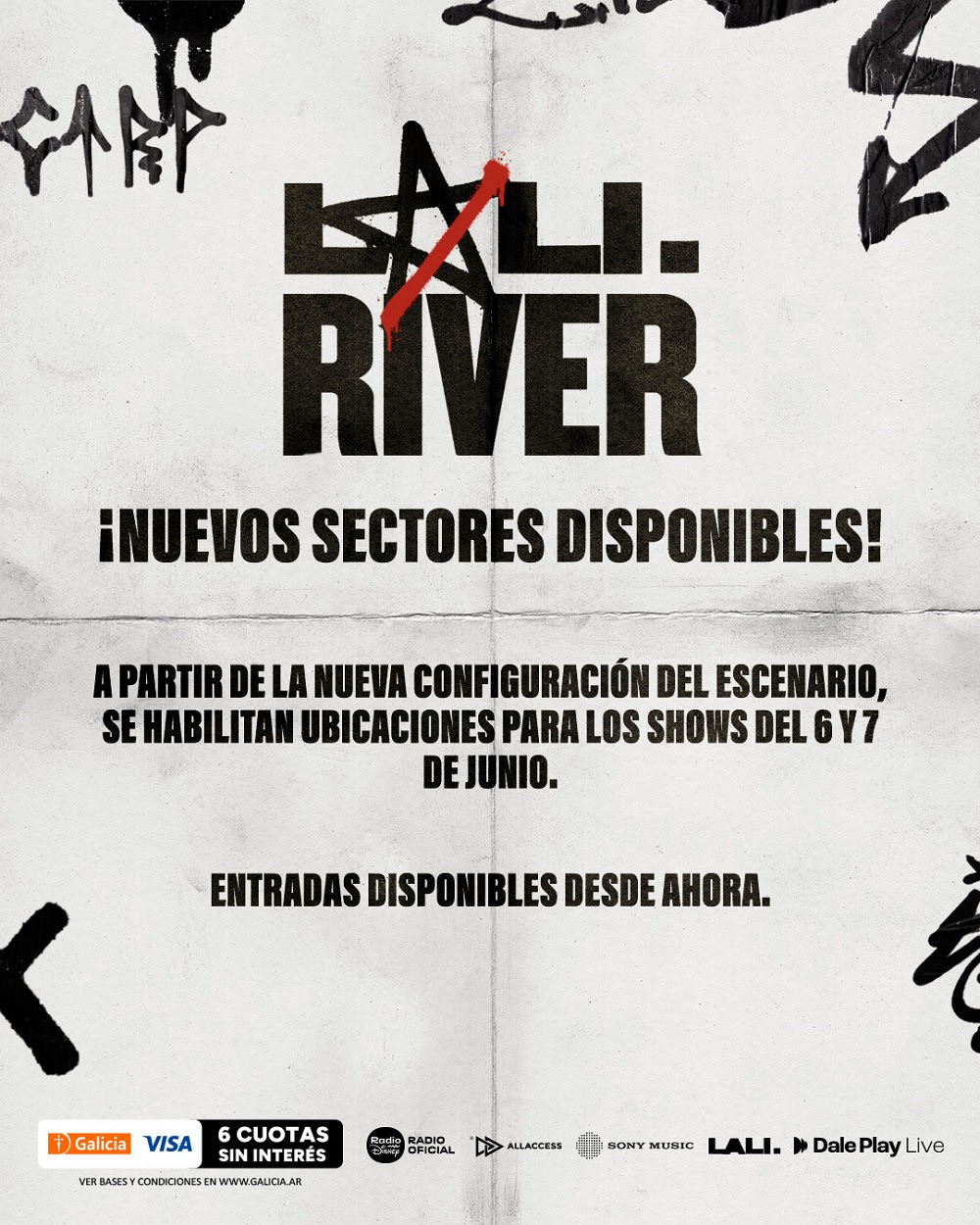 LALI: Nuevas localidades a la venta para sus shows en River